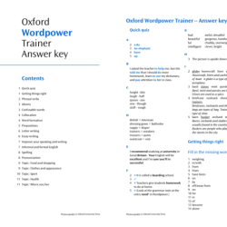 Tym the trainer answer key quizlet