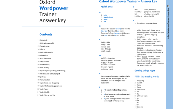 Tym the trainer answer key quizlet