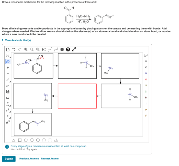 Draw a reasonable mechanism for the following reaction