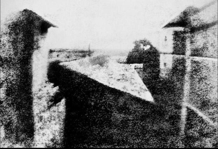 La primera fotográfica fue utilizada en 1826